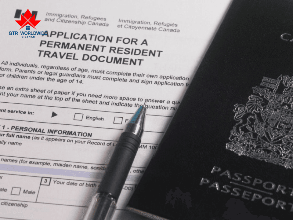 đơn đăng ký trở thành thường trú nhân canada