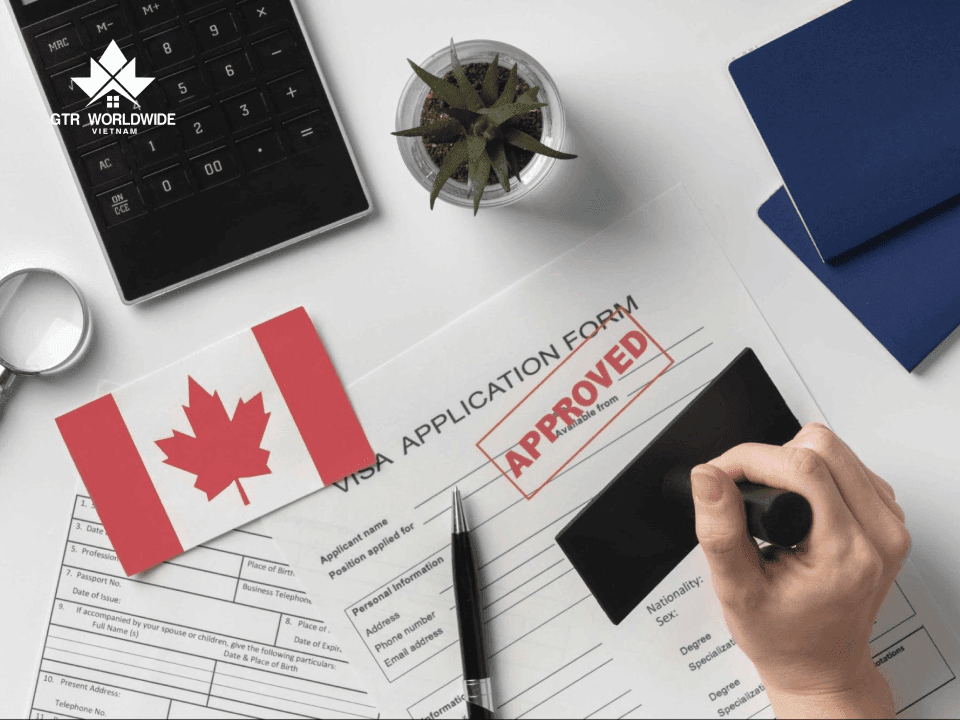 du học canada không cần ielts theo diện visa