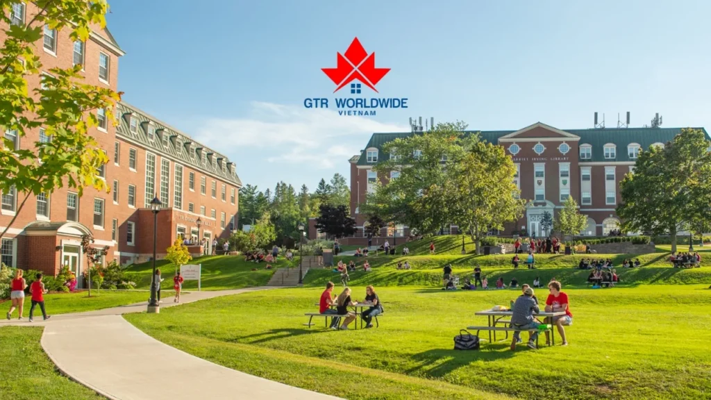 Ngài Hiệu phó và Giám đốc tuyển sinh quốc tế của trường University of New Brunswick (UNB) đến thăm văn phòng công ty GTR Worldwide VN ngay 14/03/2024