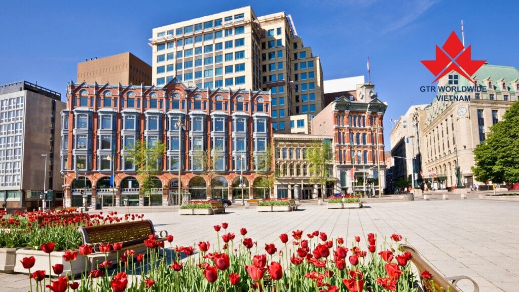 Cách di chuyển giữa 13 tỉnh bang và vùng lãnh thổ Canada