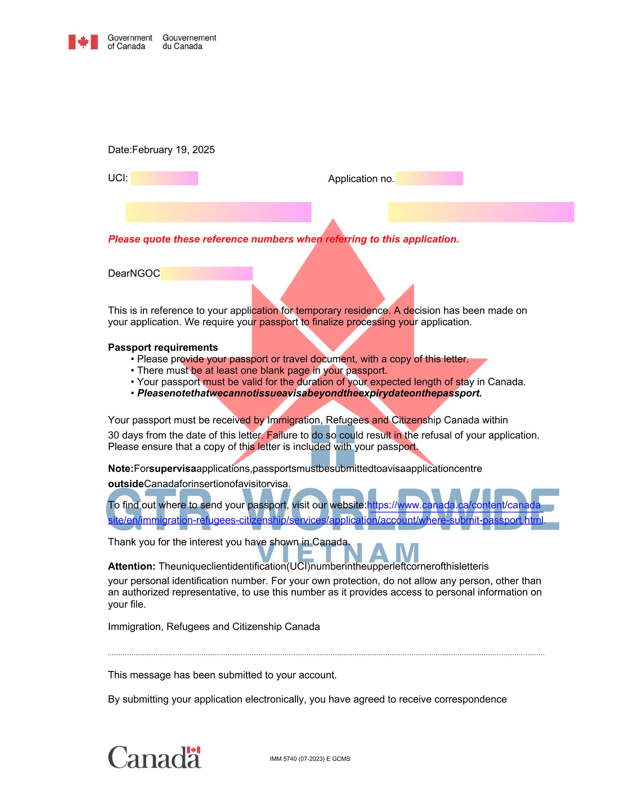Chuyến bay đến Canada chính thức cất cánh chỉ sau vỏn vẹn 01 năm nộp hồ sơ diện Doanh nhân Cộng đồng Alberta 1 Chương trình Doanh nhân Cộng đồng Alberta - Rural Entrepreneur Alberta RES tính đến thời điểm hiện tại là chương trình di trú có yêu cầu “dễ thở” nhất cho các ứng viên Việt. Chúc mừng anh M và gia đình đã thành công nhận được Thư yêu cầu dán visa lao động cho cả gia đình theo diện Chương trình Doanh Nhân Cộng đồng Alberta trong bối cảnh chính sách di trú Canada ngày càng nghiêm ngặt về số lượng và điều kiện nhập cư. Cảm ơn anh đã đặt trọn niềm tin vào công ty GTR Worldwide VN và lựa chọn chương trình Doanh nhân Cộng Đồng Alberta là con đường di trú đến Xứ sở lá phong.